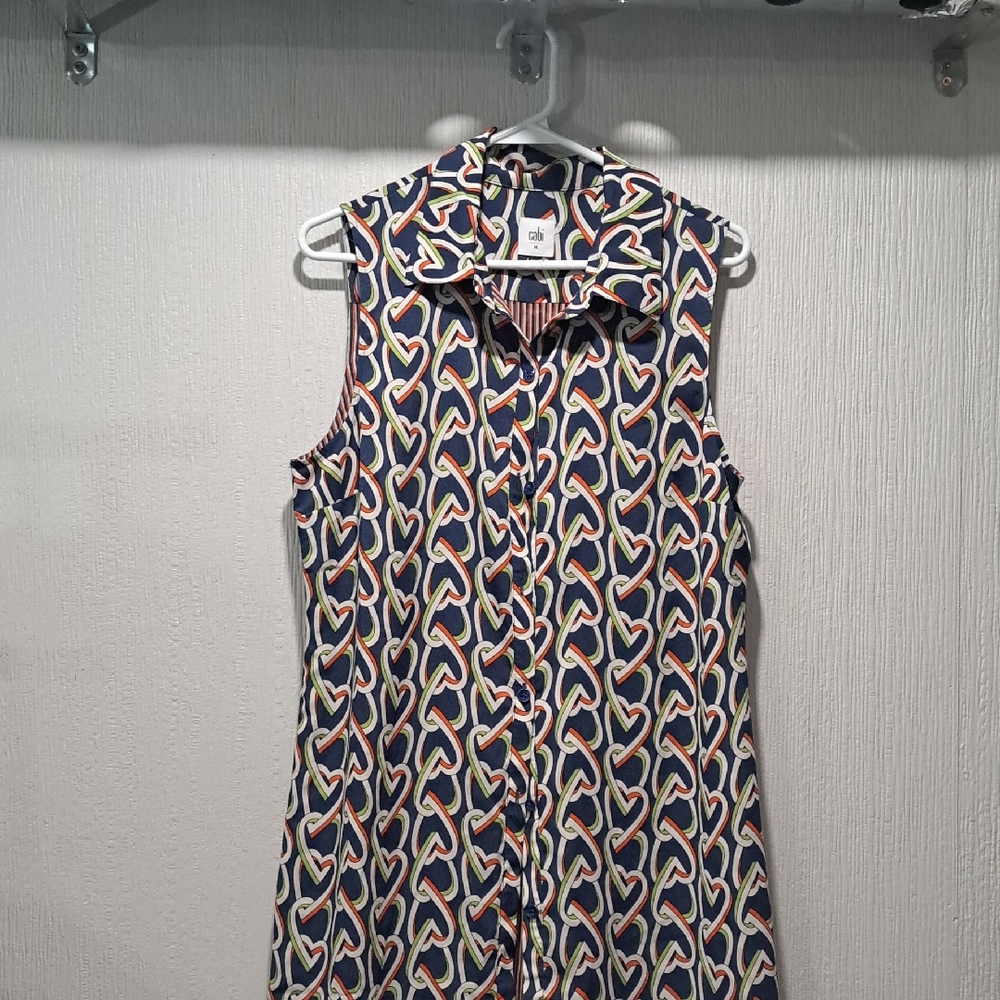 Cabi Patterned Heart Dress.